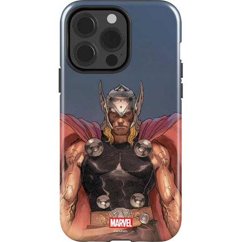Marvel Thor God of Asgard iPhone 15 Pro Impact Case